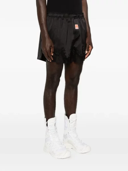 Krajkové kraťasy Martine Rose černé