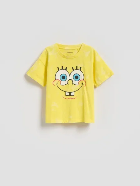 Reserved Футболка SpongeBob жовтий