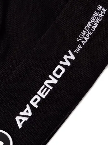 Căciulă Aape By A Bathing Ape cu autograf negru