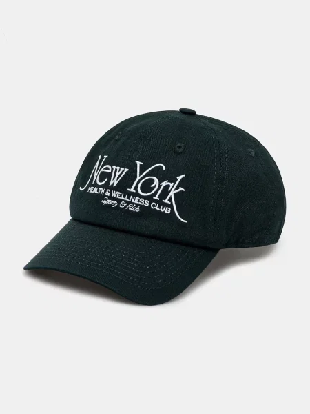 Кепка Sporty & Rich Ny 94 однотонна зелений