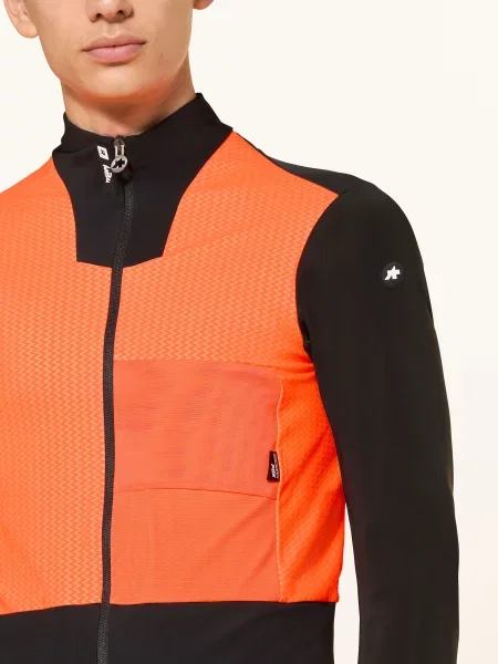 Assos Cyklistická Bunda Equipe R Habu černá/ neonově červená černá