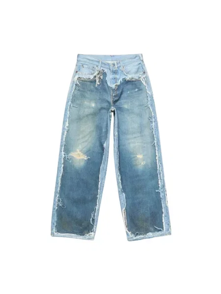 Jeansy Acne Studios niebieskie
