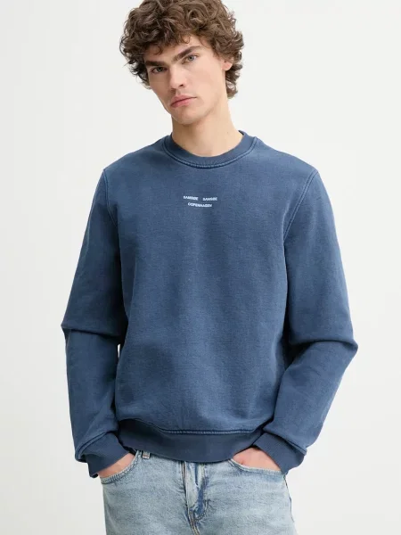 Geacă Samsøe Samsøe albastru