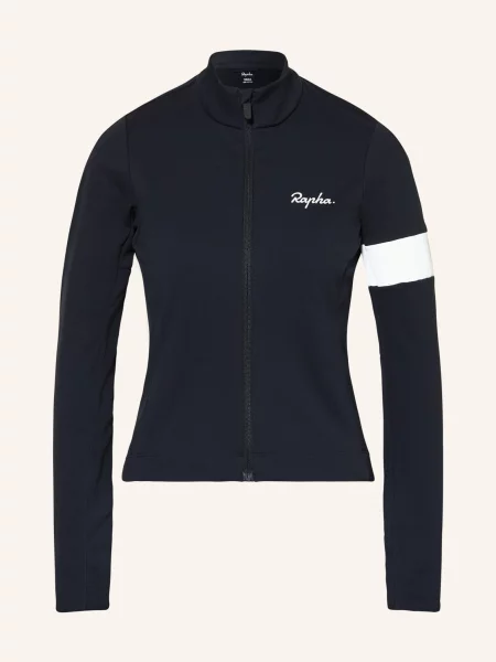 Rapha Softshellová Cyklistická Bunda černá bílá