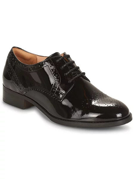 Pantofi derby Clarks negru