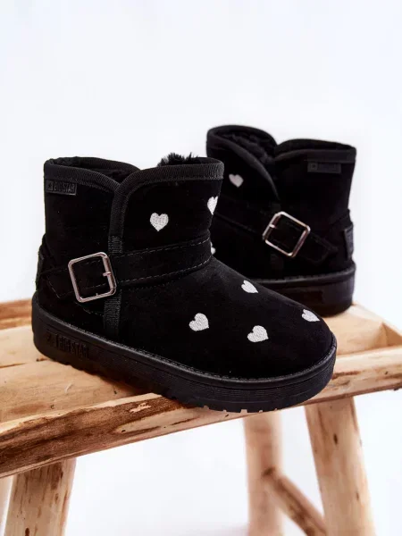 Gyerek hócsizma Big Star Shoes fekete