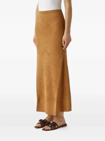Fustă Twinset cu model floral tricotate