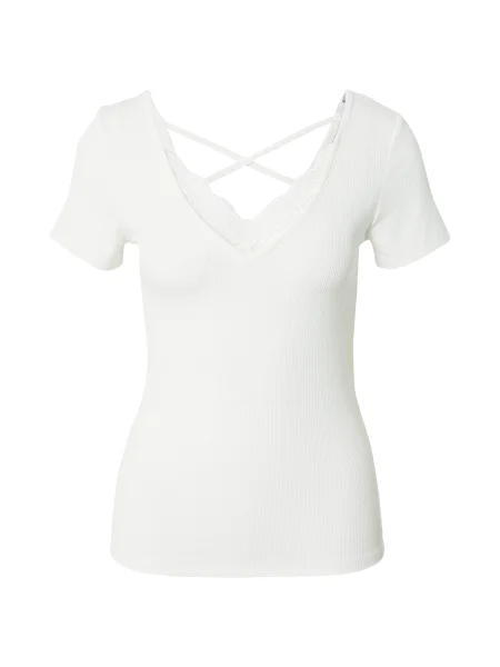 ABOUT YOU Tricou Georgia murdar alb