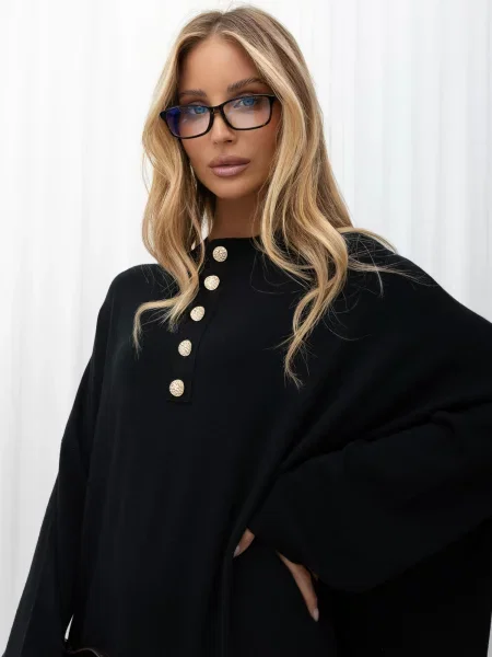 Haljina Italy Moda crna