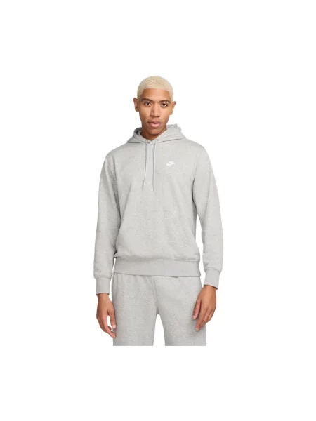 Bluza z kapturem Nike szara