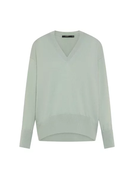 Sweter Seventy z kaszmiru zielony
