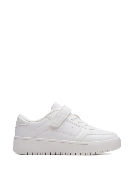 Sneakersy dziecięce Clarks białe