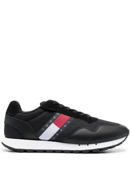 Sneakerși Tommy Jeans negru