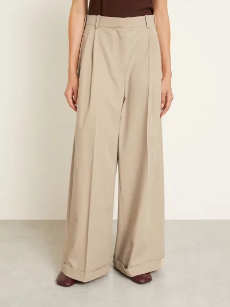 Loewe Spodnie Marlena beige beżowe