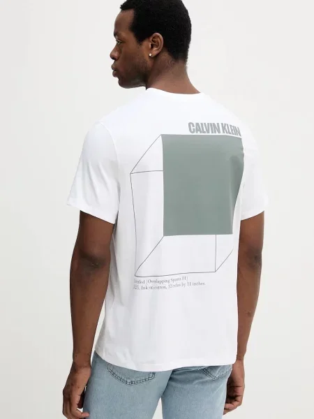 Calvin Klein Jeans majica bijela