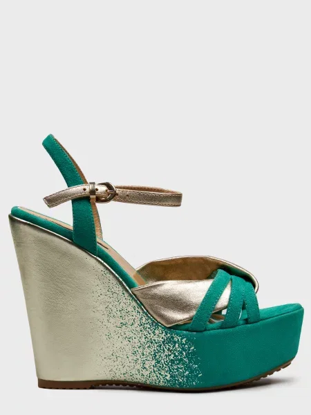 Босоножки Donna Piu зеленые