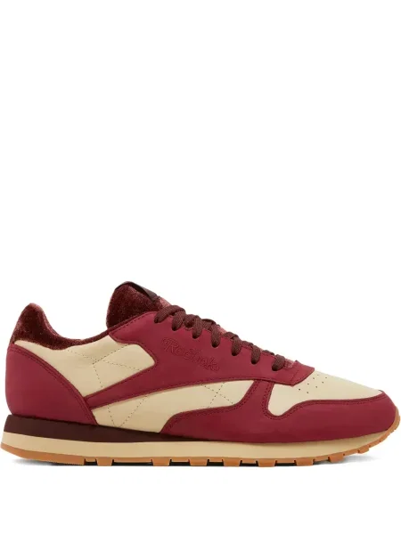 Sneakerși Reebok Classic Leather din piele clasici roșu
