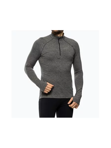 Спортивная кофта Inov-8 на полумолнии серая