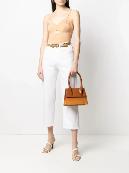 Top Alberta Ferretti de mătase cu model floral