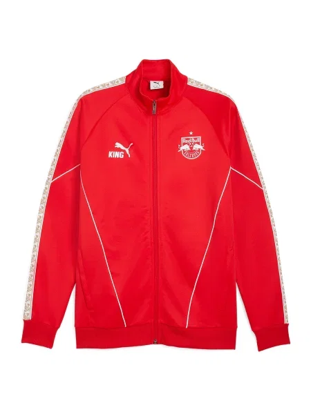 PUMA Geacă sport roșu alb