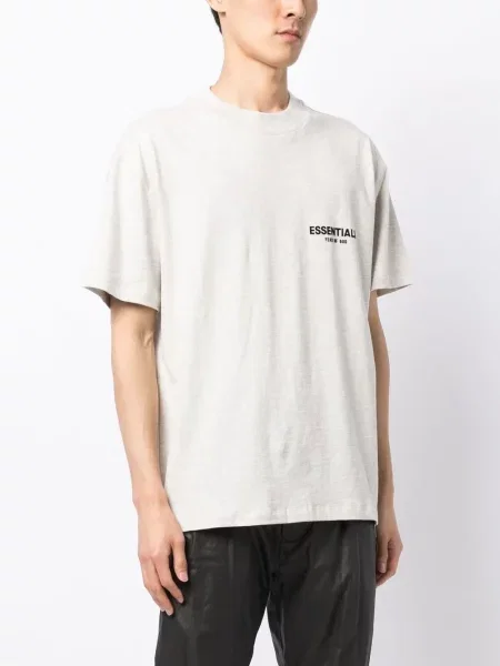 Μπλούζα Fear Of God Essentials με σχέδιο γκρι