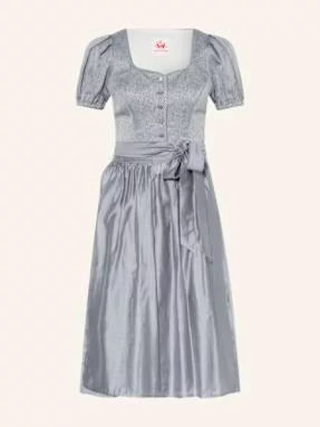 Spieth & Wensky Sukienka Bawarska Ferrara blau szara