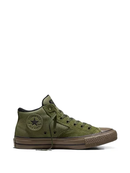 Sneakerși Converse Chuck Taylor All Star cu platformă din piele de căprioară streetstyle negru