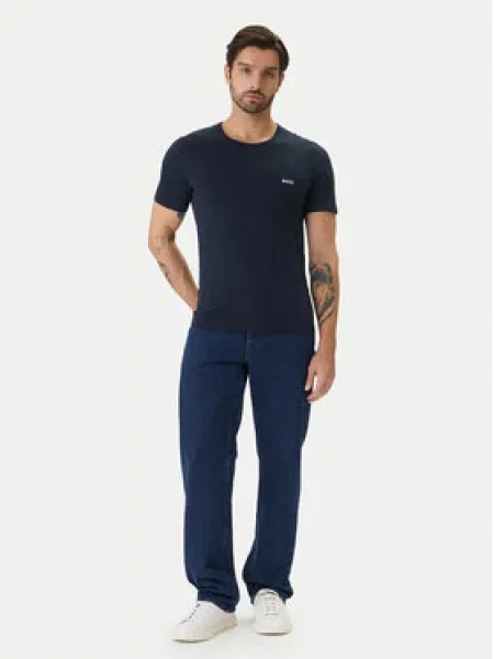 BOSS kratka majica TShirtRN 3P Classic paket 3 kosov modra