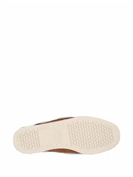 Pantofi loafer Sebago din nubuc maro