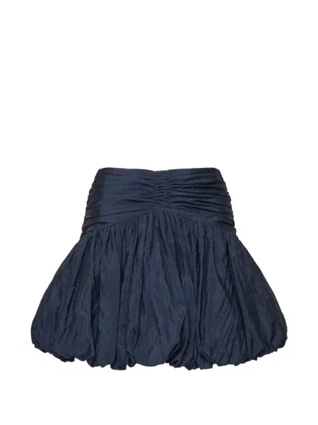 Spódnica Cinq A Sept z falbankami niebieska