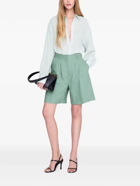 Pantaloni scurți Anine Bing verde