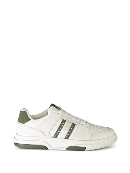 Sneakerși Tommy Jeans alb