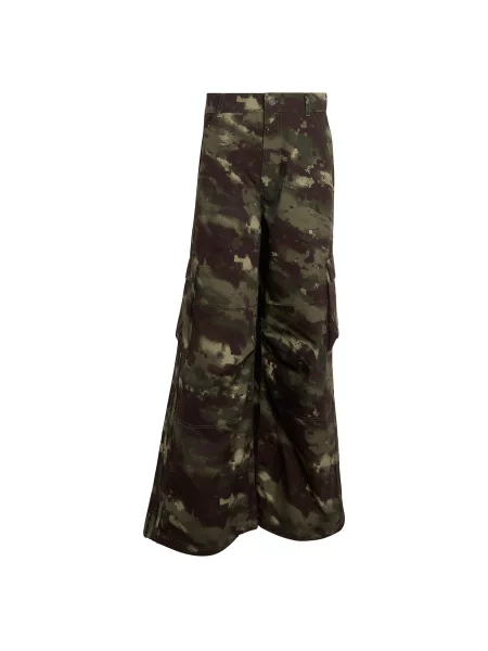 ADIDAS ORIGINALS Pantaloni cu CAMO maro kaki verde