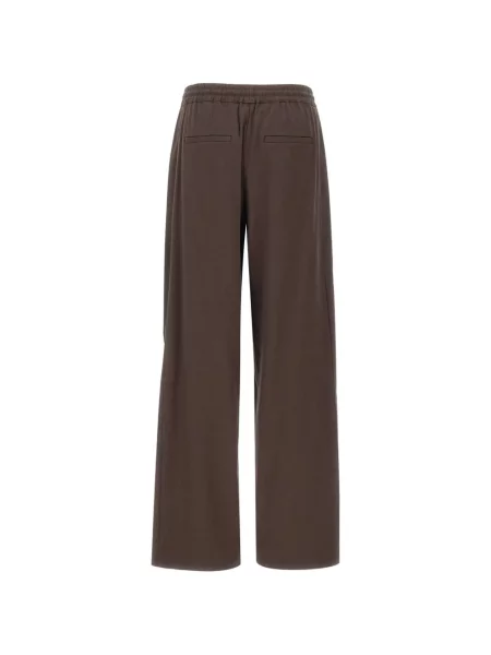 Pantaloni Vince cu cordon maro