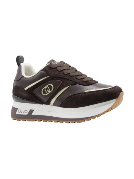 Sneakersy Liu Jo brązowe
