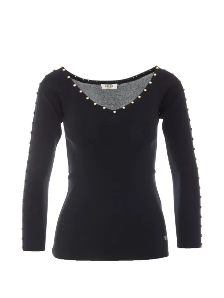 Tricou Liu Jo tricotate negru