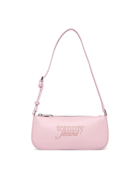 Tommy Jeans torba za žene od imitacije kože ružičasta