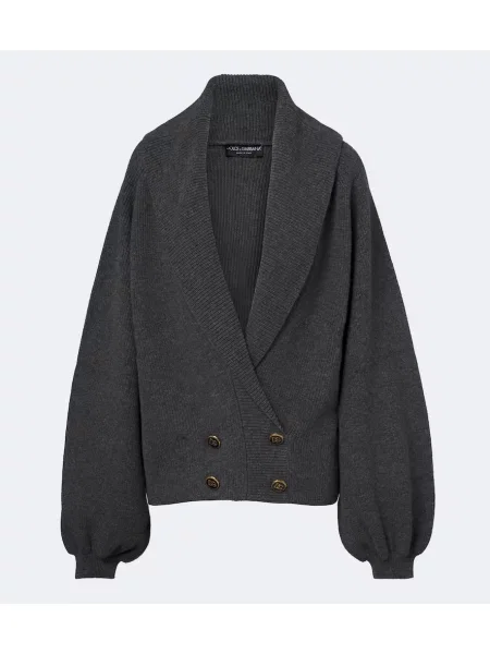 Cardigan Dolce&gabbana de lână gri