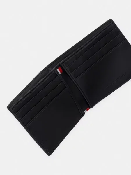 Tommy Hilfiger portfel skórzany czarny