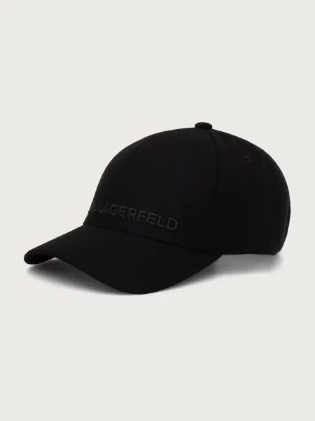Karl Lagerfeld De lână șapcă baseball negru