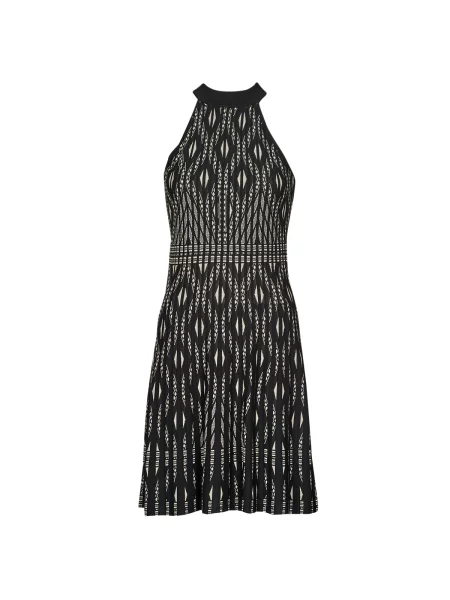 Mini obleka Desigual črna