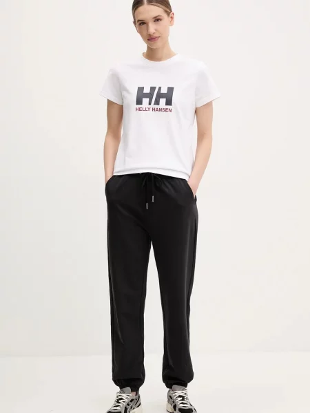 Helly Hansen t-shirt HH LOGO biały