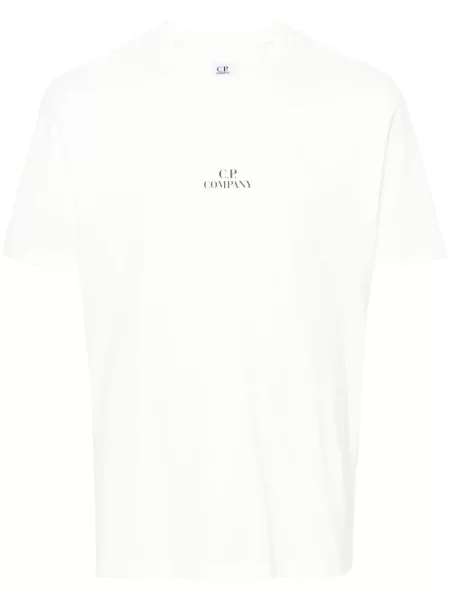 Tricou C.p. Company cu imagine alb