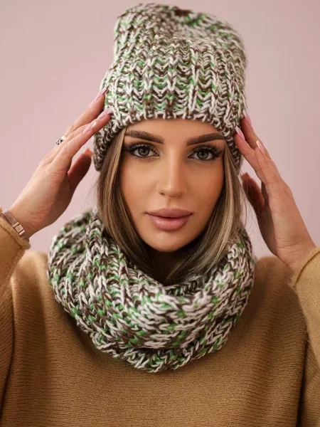 Hanorac din fleece Kesi din fleece verde