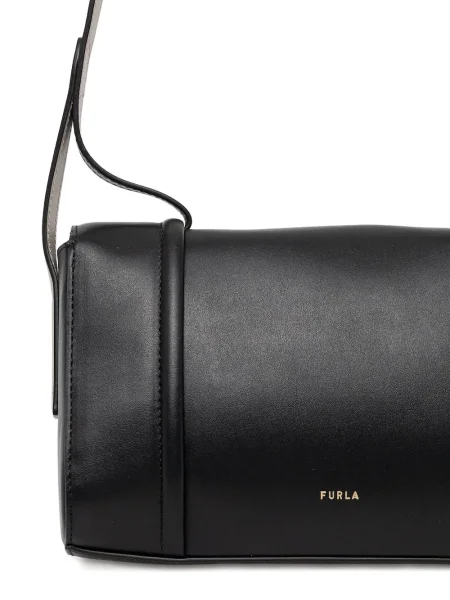 Geanta de piele Furla din piele negru