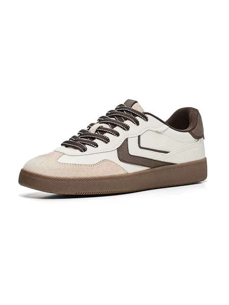 Sneakerși Bershka alb