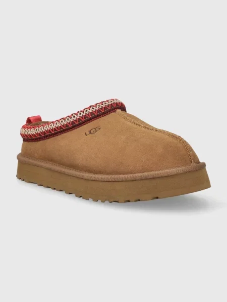 Pantofi Ugg din piele bej