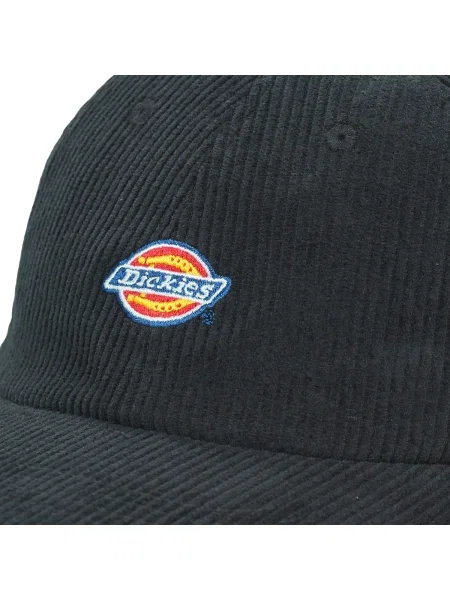 Kordbársony baseball sapka Dickies fekete