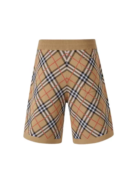 Szorty Burberry casual beżowe