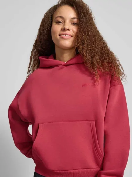 Bluza z kapturem o kroju regular fit z kieszenią kangurka Review